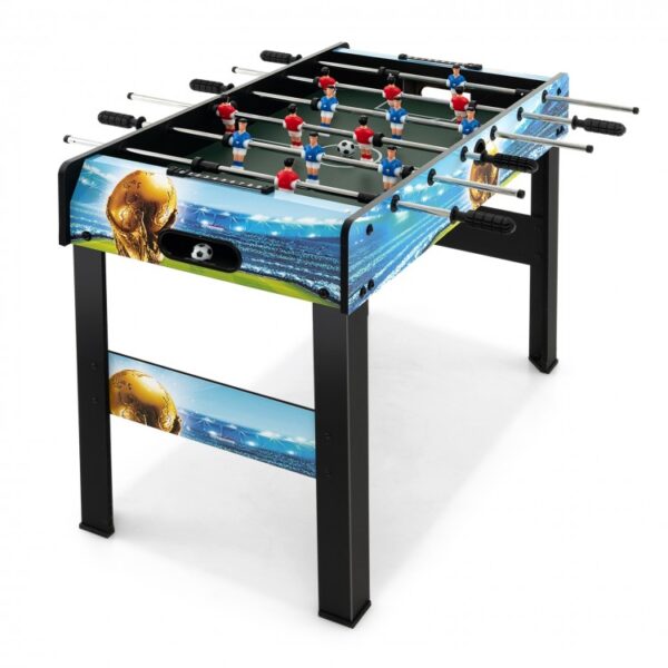 37 Inch Mini Foosball Table with Score Keeper and Removable Legs - Image 5