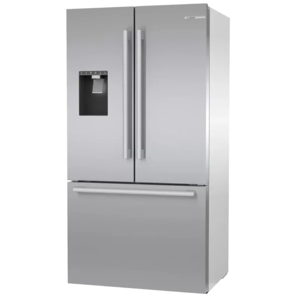 Bosch 500 Series B36CD50SNS French Door Refrigerator, 36 inch Width, ENERGY STAR Certified, Counter Depth, 20.8 cu. ft. Capacity, Stainless Steel colour UltraClarityPro, VitaFresh Plus, Home Connect, QuickIcePro - Image 3