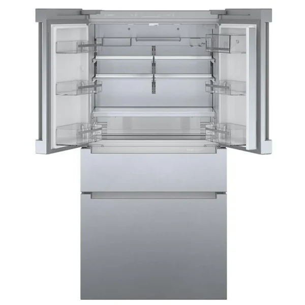 Bosch 800 Series B36CL80ENS French Door Refrigerator, 36 inch Width, ENERGY STAR Certified, Counter Depth, 21.0 cu. ft. Capacity, Stainless Steel colour Home Connect, FarmFresh System, MultiAirFlow, FlexBar, AirFresh - Image 3