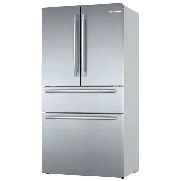 Bosch 800 Series B36CL80SNS French Door Refrigerator, 36 inch Width, ENERGY STAR Certified, Counter Depth, 21.0 cu. ft. Capacity, Stainless Steel colour FarmFresh System, Home Connect, MultiAirFlow, VitaFreshPro