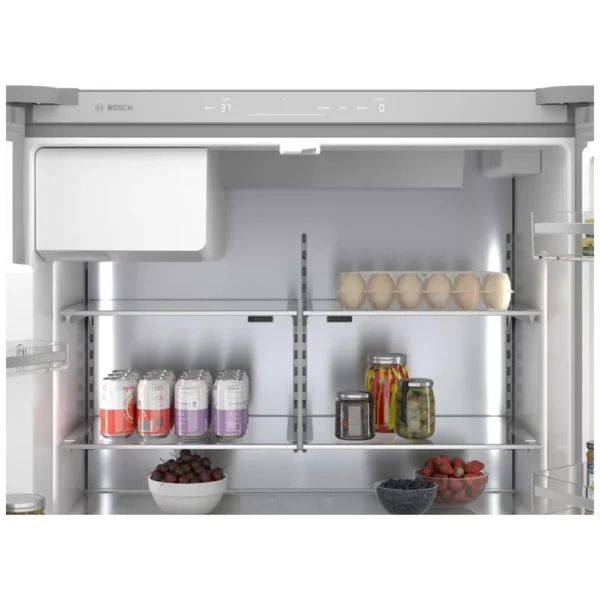 Bosch 500 Series B36FD50SNS French Door Refrigerator, 36 inch Width, ENERGY STAR Certified, 26.0 cu. ft. Capacity, Stainless Steel colour VitaFresh Plus, Home Connect, QuickIce Pro - Image 2