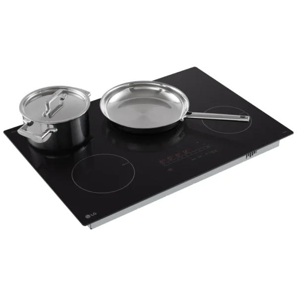 LG CBIH3013BE Induction Cooktop, 30 inch Exterior Width, 4 Burners, Induction, Black colour - Image 2