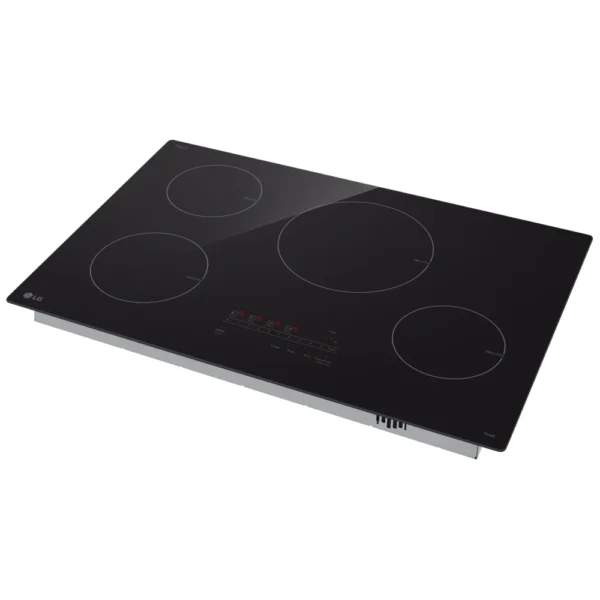 LG CBIH3013BE Induction Cooktop, 30 inch Exterior Width, 4 Burners, Induction, Black colour - Image 4