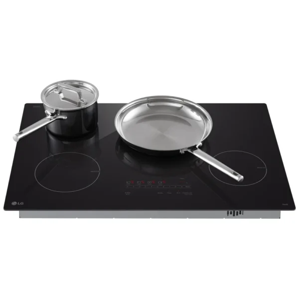 LG CBIH3013BE Induction Cooktop, 30 inch Exterior Width, 4 Burners, Induction, Black colour - Image 5