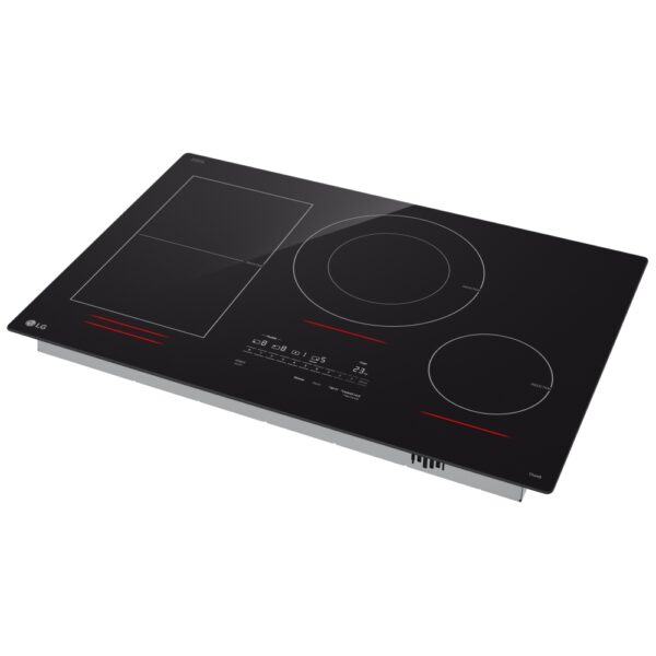 LG CBIH3017BE Induction Cooktop, 30 inch Exterior Width, 4 Burners, Induction, Black Ceramic colour - Image 5