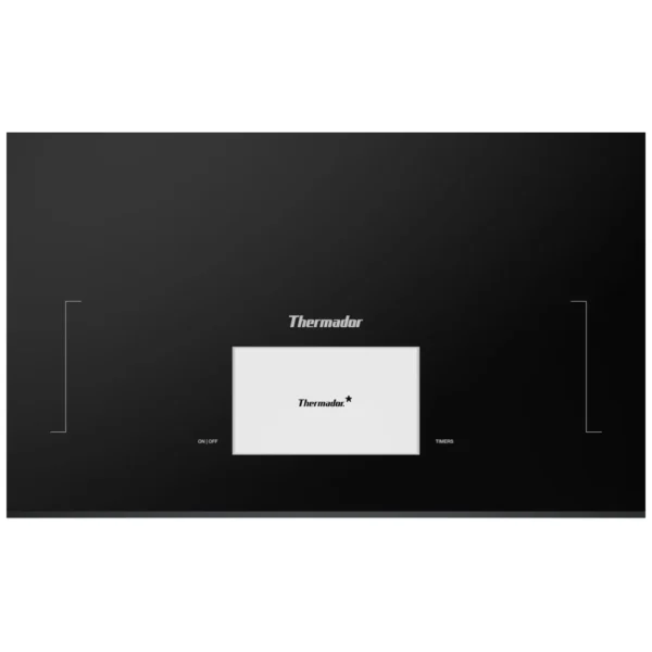 Thermador CIT36YWBB Induction Cooktop, 36 inch Exterior Width, 6 Burners, Induction, Dark Grey colour SapphireGlowâ„¢ Light Bars; TeppanyakiPro® Function - Image 8