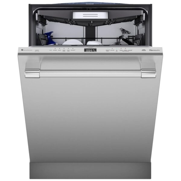 Thermador DWHD661EFP Dishwasher, 24 inch Exterior Width, 42 dB Decibel Level, Fully Integrated, Stainless Steel (Interior), 9 Wash Cycles, 16 Capacity (Place Settings), Wifi Enabled, Stainless Steel colour