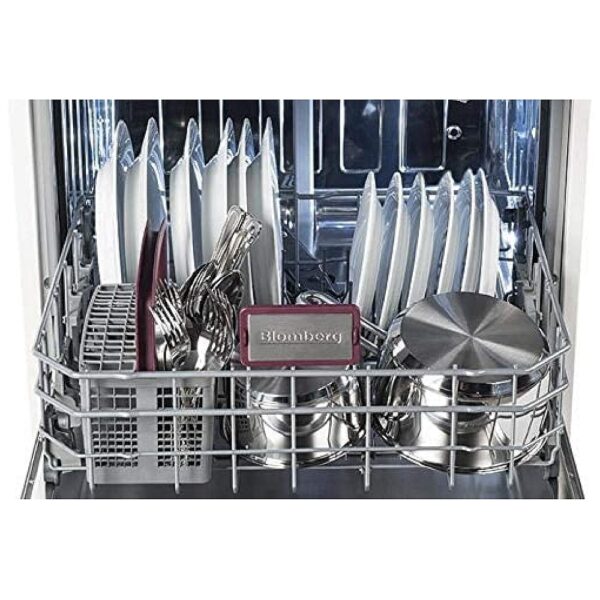 Blomberg DWT51600FBI Dishwasher, 24 inch Exterior Width, 48 dB Decibel Level, Fully Integrated, Stainless Steel (Interior), Custom Panel Ready, 6 Wash Cycles, 14 Capacity (Place Settings), Panel Ready - Image 3