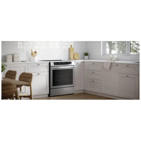 Frigidaire FCFI308CAS Induction Range, 30 inch Exterior Width, Self Clean, Convection, 4 Burners, 5.3 cu. ft. Capacity, Storage Drawer, 1 Ovens, Stainless Steel colour - Image 3