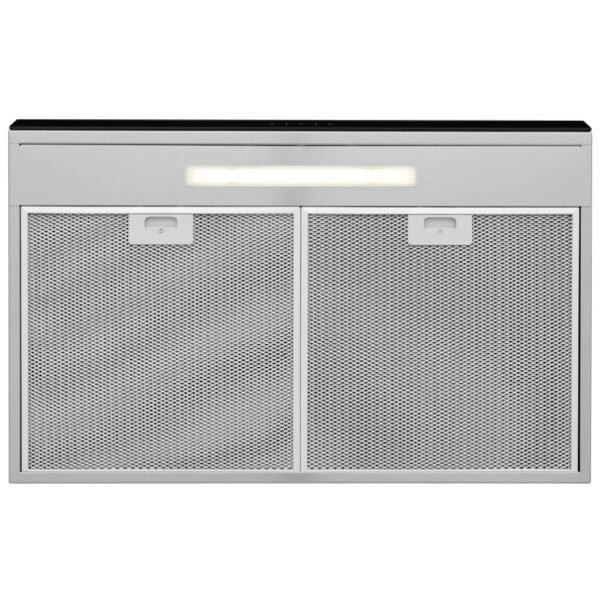 Frigidaire FCVW3062AS Range Hood, 30 inch Exterior Width, Under-Cabinet, Under-Cabinet, 330 CFM, 10.1, LED, Dishwasher Safe Filters, Aluminum Mesh & Charcoal Filters, Stainless Steel colour - Image 3