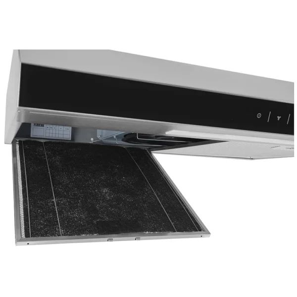 Frigidaire FCVW3062AS Range Hood, 30 inch Exterior Width, Under-Cabinet, Under-Cabinet, 330 CFM, 10.1, LED, Dishwasher Safe Filters, Aluminum Mesh & Charcoal Filters, Stainless Steel colour - Image 4