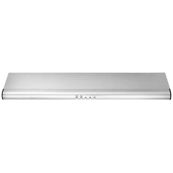 Frigidaire FHWC3040MS Range Hood, 30 inch Exterior Width, Under-Cabinet, Under-Cabinet, 300 CFM, Accepts Both, Halogen , Dishwasher Safe Filters, 3, Stainless Steel colour Blower Included - Image 2