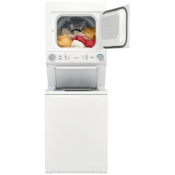 Frigidaire FLCE752CAW 27 inch Width Washer & Dryer Set, Contains Agitator, White colour - Image 6