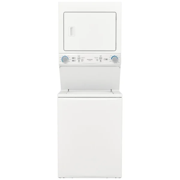 Frigidaire FLCE752CAW 27 inch Width Washer & Dryer Set, Contains Agitator, White colour