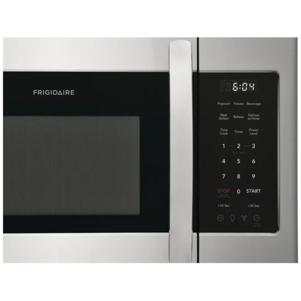 Frigidaire FMOS1846BS Over the Range Microwave, 1.8 cu. ft. Capacity, 300 CFM, 1000W Watts, 30 inch Exterior Width, Stainless Steel colour - Image 4