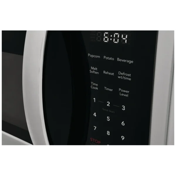 Frigidaire FMOS1846BS Over the Range Microwave, 1.8 cu. ft. Capacity, 300 CFM, 1000W Watts, 30 inch Exterior Width, Stainless Steel colour - Image 5