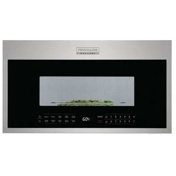 Frigidaire Gallery GMOS196CAF Over the Range Microwave, 1.9 cu. ft. Capacity, 400 CFM, 900W Watts, Convection, LED, Stainless Steel Interior, 30 inch Exterior Width, Stainless Steel colour - Image 6