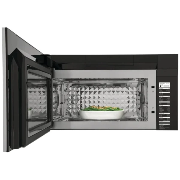 Frigidaire Gallery GMOS196CAF Over the Range Microwave, 1.9 cu. ft. Capacity, 400 CFM, 900W Watts, Convection, LED, Stainless Steel Interior, 30 inch Exterior Width, Stainless Steel colour - Image 7