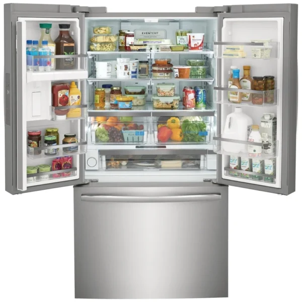 Frigidaire Gallery GRFN2853AF French Door Refrigerator, 36 inch Width, ENERGY STAR Certified, 28.8 cu. ft. Capacity, Stainless Steel colour , Interior Water Dispenser - Image 4