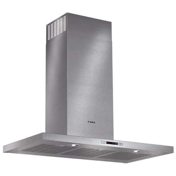 Bosch 500 Series HCB56651UC Range Hood, 36 inch Exterior Width, Chimney, Wall Mounted, 600 CFM, Accepts Both, Halogen , Dishwasher Safe Filters, Aluminum Mesh, Stainless Steel colour Blower Included