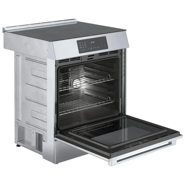 Bosch 800 Series HII8057C Induction Range, 30 inch Exterior Width, Self Clean, Convection, 4 Burners, 4.6 cu. ft. Capacity, Warming Drawer, 1 Ovens, Stainless Steel colour True European Convection, Temperature Probe - Image 2