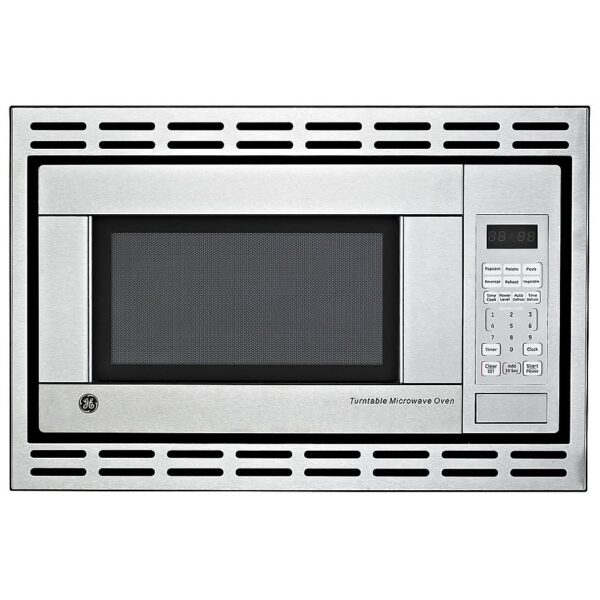 GE JE1140STC Built In Microwave, 1.1 cu. ft. Capacity, 1100W Watts, 24 inch Exterior Width, Stainless Steel colour