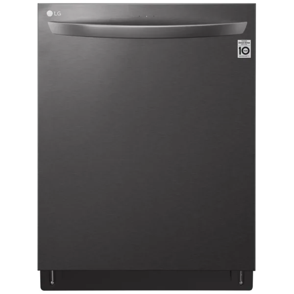 LG LDTS5552D Dishwasher, 24 inch Exterior Width, 46 dB Decibel Level, Fully Integrated, Stainless Steel (Interior), 9 Wash Cycles, 15 Capacity (Place Settings), Wifi Enabled, Black Stainless Steel colour TrueSteam