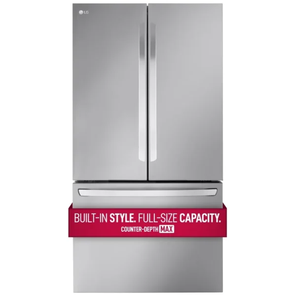 LG LRFLC2706S French Door Refrigerator, 36 inch Width, ENERGY STAR Certified, Counter Depth, 27 cu. ft. Capacity, Stainless Steel colour Air Filter,Door Cooling+, Cool Guard - Image 8