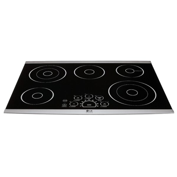 LG Studio LSCE305ST Electric Cooktop, 30 inch Exterior Width, 5 Burners, Stainless Steel colour - Image 2