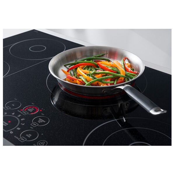 LG Studio LSCE305ST Electric Cooktop, 30 inch Exterior Width, 5 Burners, Stainless Steel colour - Image 4