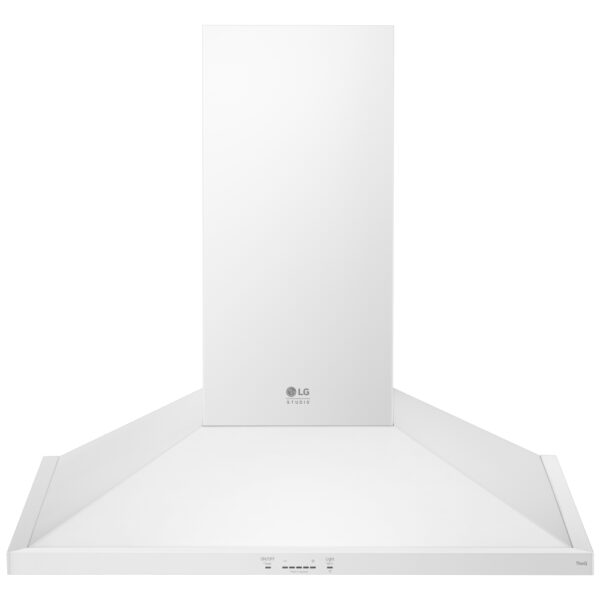 LG LSHD3080N Range Hood, 30 inch Exterior Width, Chimney, 5, 600 CFM, 1.7, LED, Dishwasher Safe Filters, Essence White colour