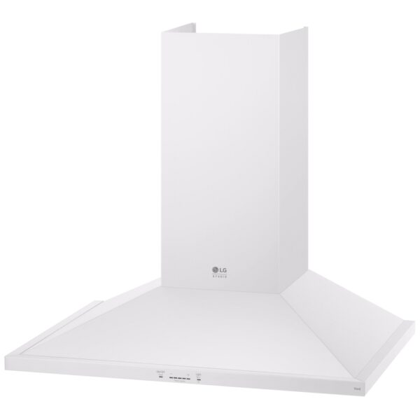 LG LSHD3080N Range Hood, 30 inch Exterior Width, Chimney, 5, 600 CFM, 1.7, LED, Dishwasher Safe Filters, Essence White colour - Image 2