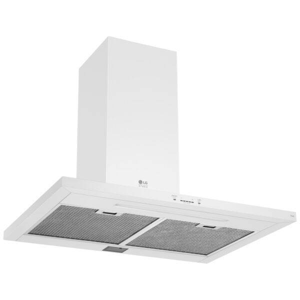 LG LSHD3080N Range Hood, 30 inch Exterior Width, Chimney, 5, 600 CFM, 1.7, LED, Dishwasher Safe Filters, Essence White colour - Image 4