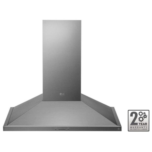 LG Studio LSHD3680ST Range Hood, Chimney, 600 CFM, LED, Stainless Steel colour - Image 5