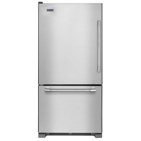 Maytag MBL1957FEZ Bottom Freezer Refrigerator, 30 inch Width, ENERGY STAR Certified, 18.67 cu. ft. Capacity, Stainless Steel colour - Image 2