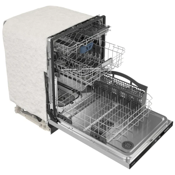 Maytag MDB8959SKZ Dishwasher, 24 inch Exterior Width, 47 dB Decibel Level, Fully Integrated, Stainless Steel (Interior), 5 Wash Cycles, 15 Capacity (Place Settings), Hard Food Disposal, Stainless Steel colour Hard Food Disposal, Ball Bearing Rack Glides - Image 6