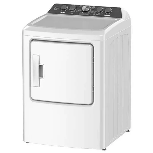 Midea MLE47C4AWW Electric Dryer, 27 inch Width, 6.7 cu. ft. Capacity, 4 Temperature Settings, Steel Drum, White colour - Image 5