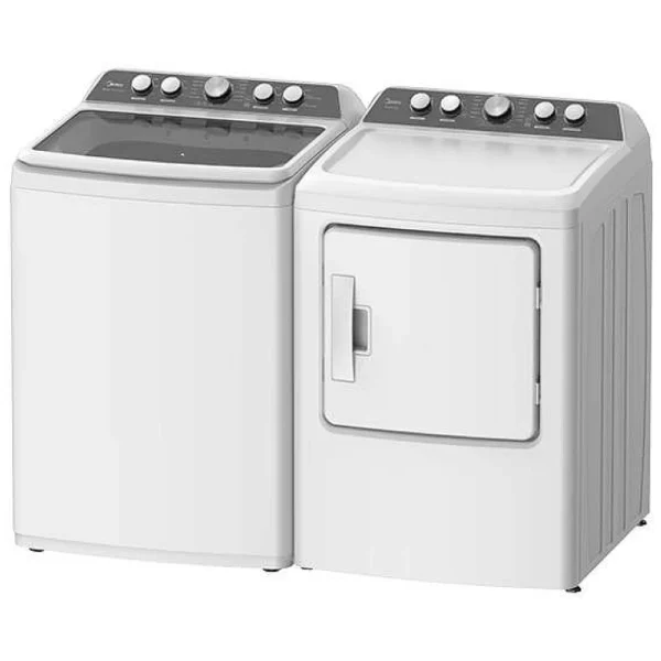 Midea MLE47C4AWW Electric Dryer, 27 inch Width, 6.7 cu. ft. Capacity, 4 Temperature Settings, Steel Drum, White colour - Image 8