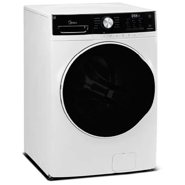 Midea MLH52N3AWW Front Load Washer, 27 inch Width, ENERGY STAR Certified, 5.2 cu. ft. Capacity, 10 Wash Cycles, 5 Temperature Settings, Stackable, 1300 RPM Washer Spin Speed, Water Heater, White colour - Image 4