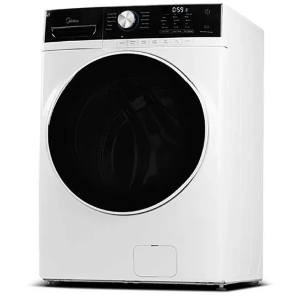 Midea MLH52N3AWW Front Load Washer, 27 inch Width, ENERGY STAR Certified, 5.2 cu. ft. Capacity, 10 Wash Cycles, 5 Temperature Settings, Stackable, 1300 RPM Washer Spin Speed, Water Heater, White colour - Image 5