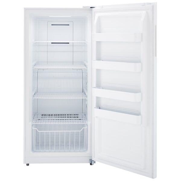 Midea MRU14F2AWW Upright Freezer, 28 inch Width, 13.8 cu. ft. Capacity, Automatic, Interior Light (Freezer), White colour - Image 4