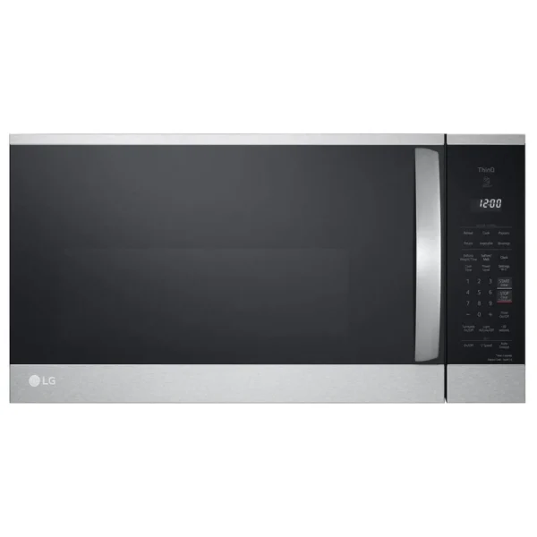 LG MVEM1825F Over the Range Microwave, 1.8 cu. ft. Capacity, 300 CFM, 900W Watts, 30 inch Exterior Width, Stainless Steel colour