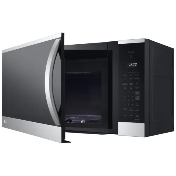 LG MVEM1825F Over the Range Microwave, 1.8 cu. ft. Capacity, 300 CFM, 900W Watts, 30 inch Exterior Width, Stainless Steel colour - Image 3