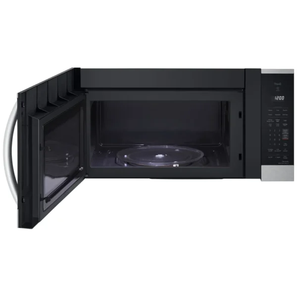 LG MVEM1825F Over the Range Microwave, 1.8 cu. ft. Capacity, 300 CFM, 900W Watts, 30 inch Exterior Width, Stainless Steel colour - Image 5