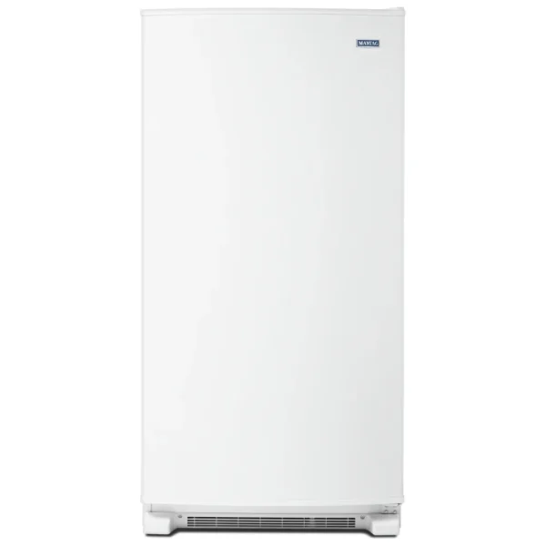 Maytag MZF34X18FW Upright Freezer, 30 inch Width, 18.0 cu. ft. Capacity, Automatic, Reversible Door, Interior Light (Freezer), White colour Upright Freezer Frost Free