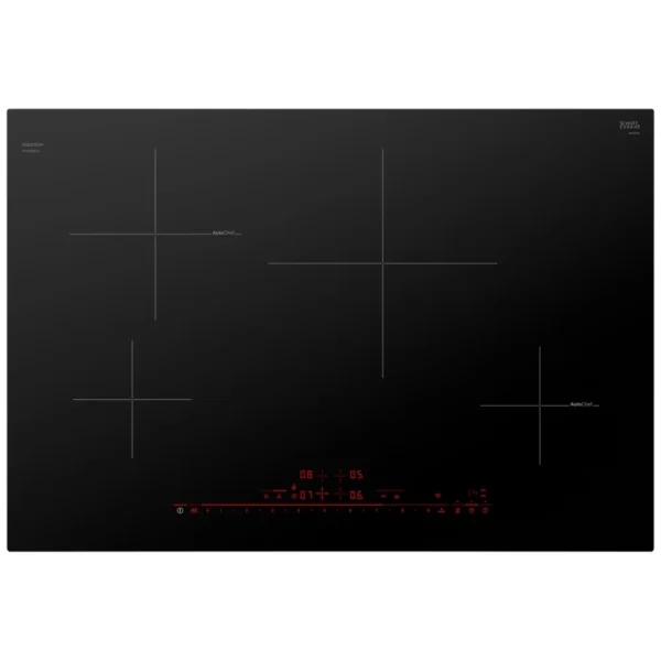 Bosch 800 Series NIT8060UC Induction Cooktop, 30 inch Exterior Width, 4 Burners, Induction, Black colour