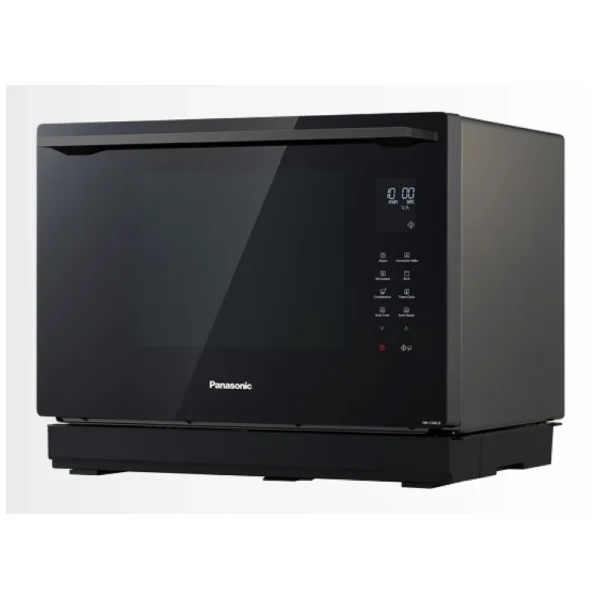 Panasonic NNCS89LB Countertop Microwave, 1.1 cu. ft. Capacity, 1000W Watts, Convection, Stainless Steel Interior, 20 inch Exterior Width, Gun Metal colour High Intensity Steam Cooking