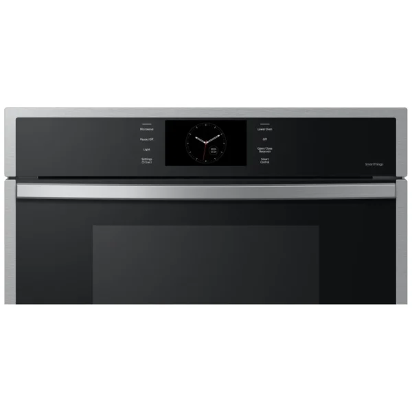 Samsung NQ70CG600DSRAA Microwave Wall Oven Combo, 30 inch Exterior Width, Convection, Self Clean, 7 cu. ft. Capacity, Temperature Probe, Wifi Enabled, Stainless Steel colour Air Fry, Air Sous Vide, Temperature Probe, Steam Cooking, True European Convection, Telescopic Gliding Extension Rack - Image 7