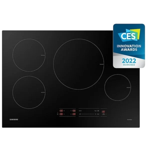 Samsung NZ30A3060UK - NZ30A3060UK/AA Induction Cooktop, 30 inch Exterior Width, 4 Burners, Induction, Black colour - Image 7