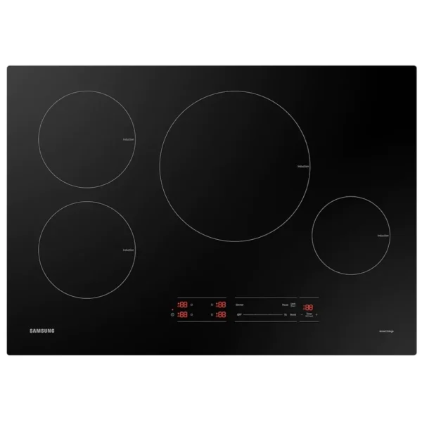 Samsung NZ30A3060UK - NZ30A3060UK/AA Induction Cooktop, 30 inch Exterior Width, 4 Burners, Induction, Black colour